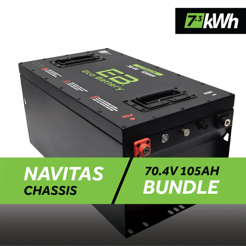 70V 105AH Battery Bundle / Navitas Chassis