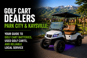Golf Cart Battery Eagle Mountain & South Jordan: A Complete Guide to Used Golf Carts, Golf Cart Batteries, and Lithium Powered Golf Carts in Utah